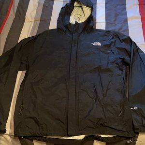Large The North Face Rain Jacket